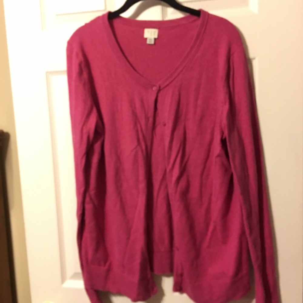 Pink Cardigan
